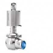 Aseptic seat valves