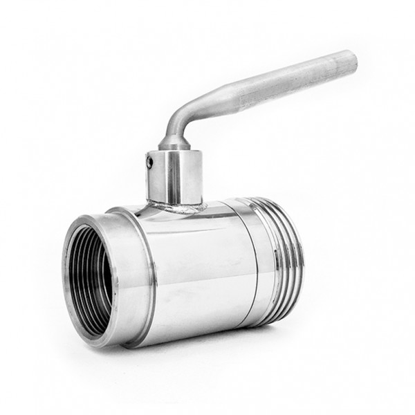 stainless steel - faucets - FEMALE THREADED DIN Enological ball valves